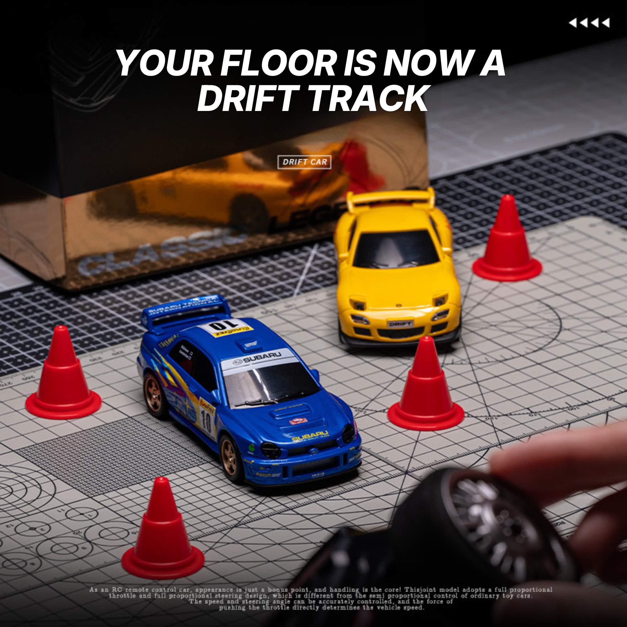 Drifting Mazda RX7 Spirit R