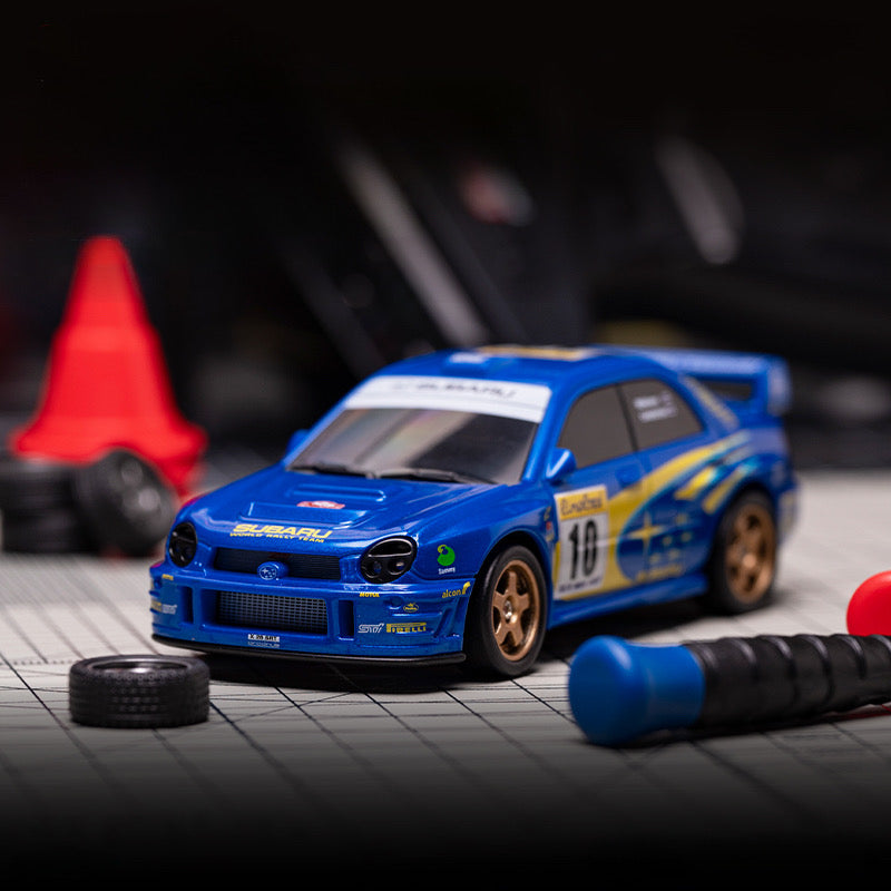 Drifting Subaru WRX STI